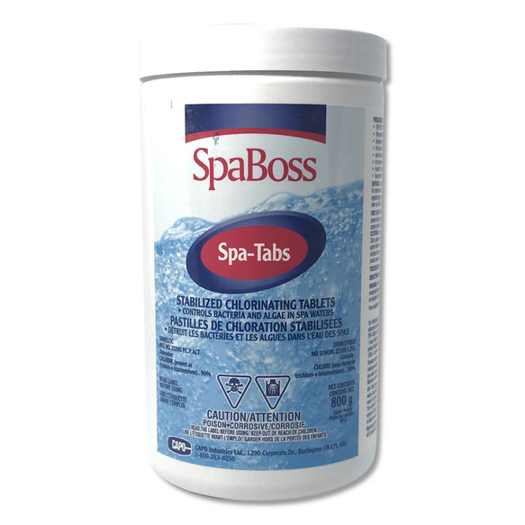 SpaBoss Chlorine (Spa Tabs) 800g hot tub product